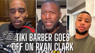 Ryan Clark Gets DESTROYED By Tiki Barber After His SHOCKING Comments About Him "RYAN NEED TO STFU"