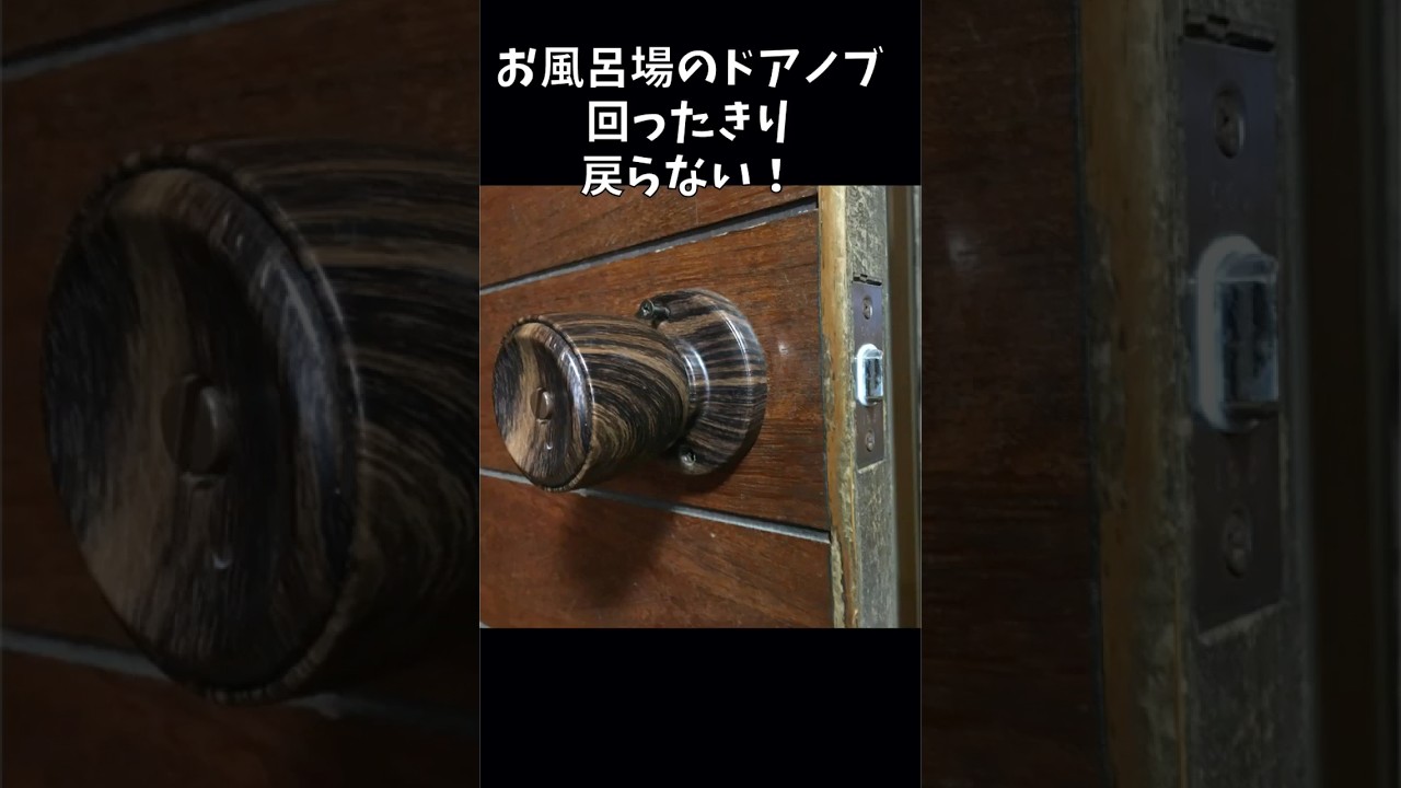 ドアノブの修理 #ドアノブ #修理 #スプリング改造