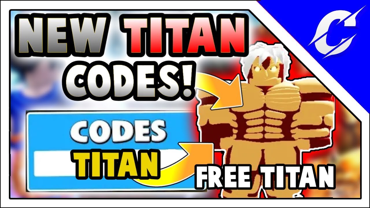 All New Titan Op Codes Update 2019 Free Titan Anime Fighting Simulator YouTube