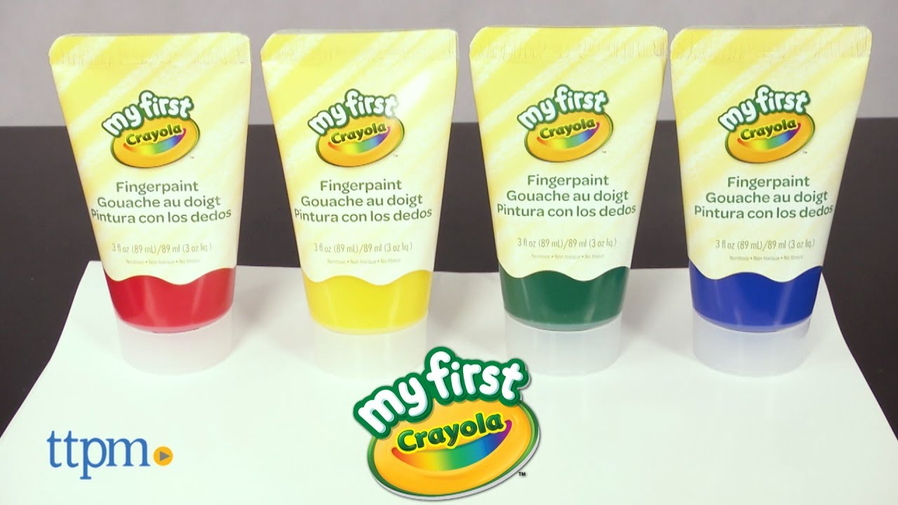 My First Crayola Washable Fingerpaint Kit from Crayola 