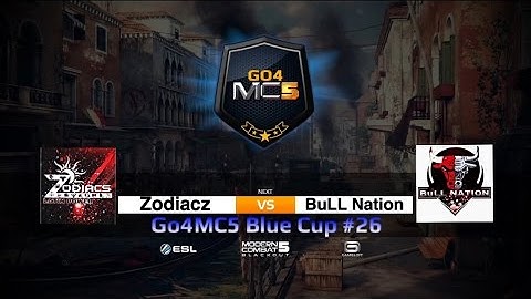 【MC5】ESL | Blue Cup #26 Zodiacz Vs BuLL Nation (3-1) Rounds