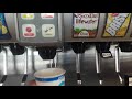 Soda Fountain with syrup dispenser at Planet Pizza in Stamford, Connecticut