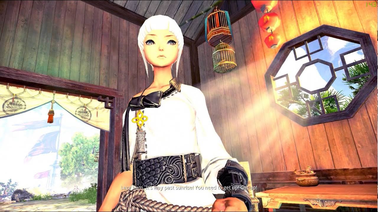 Blade and Soul - Level 1-4 - Cinematics and quests. Attacked by Crimson