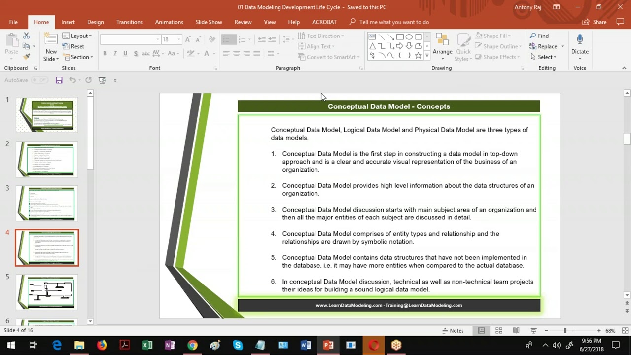 01 Data Modeling Demo Videos for Data Modeling Training - Data Modeling ...