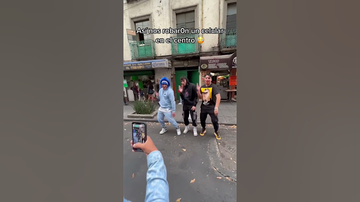 Así nos robaron en celular en el centro 😳