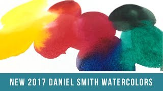 Daniel Smith Watercolor Review | My Favorite Basic "Essentials" and Granulating Colors