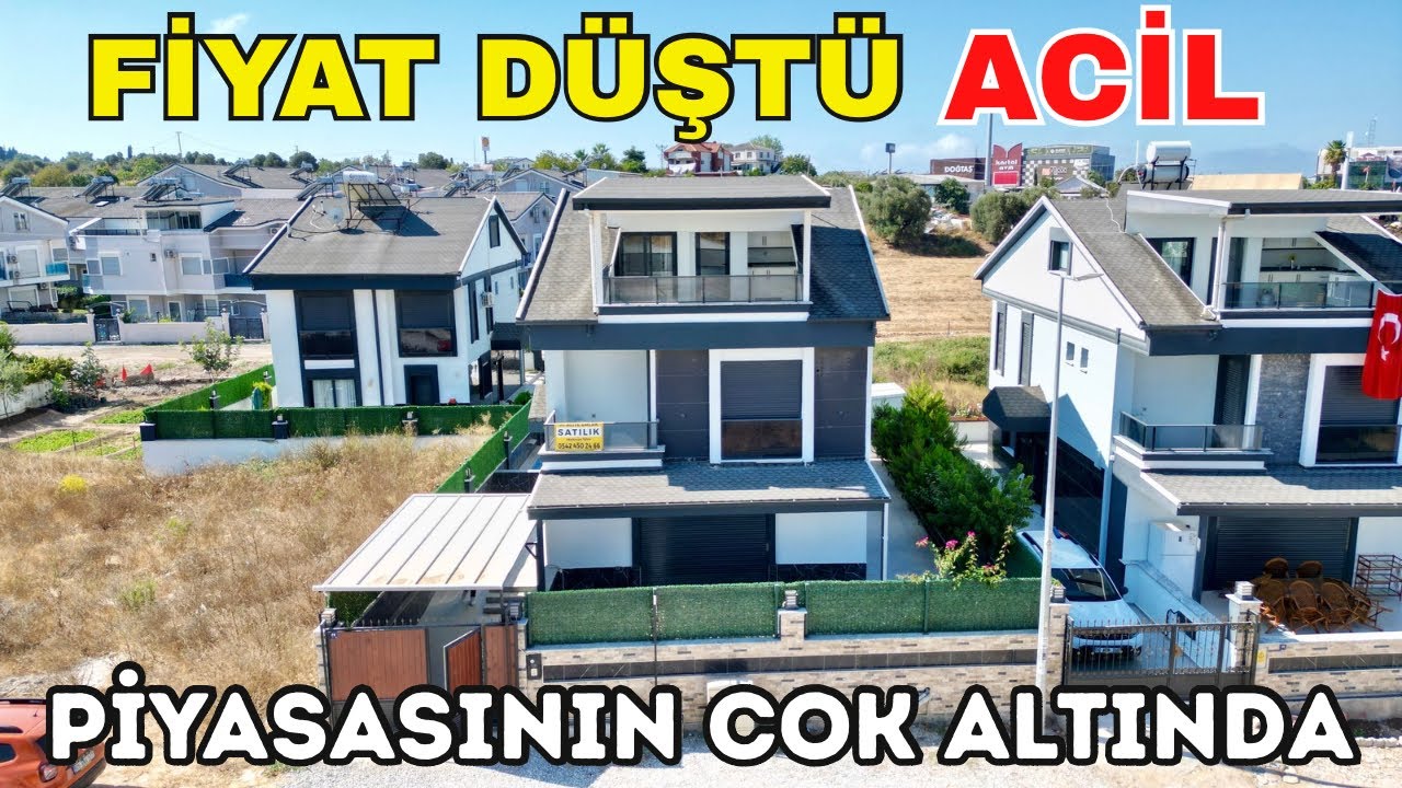 ‼️SATILDI‼️Fiyat Düştü Çok Acil Satılık Müstakil Villa Turu Didim Merkezde Kaçmaz E-122