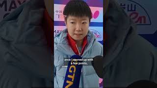 Sun Yingsha reflects on opening match at World Team Table Tennis Championships
