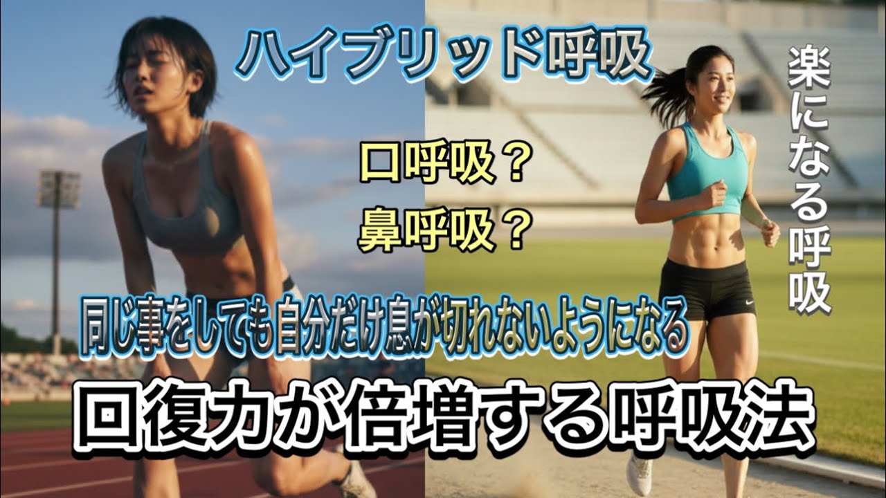 回復力を高める呼吸法で回復速度を倍増する