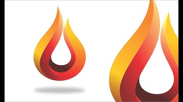Flame Logo Designing in CorelDraw