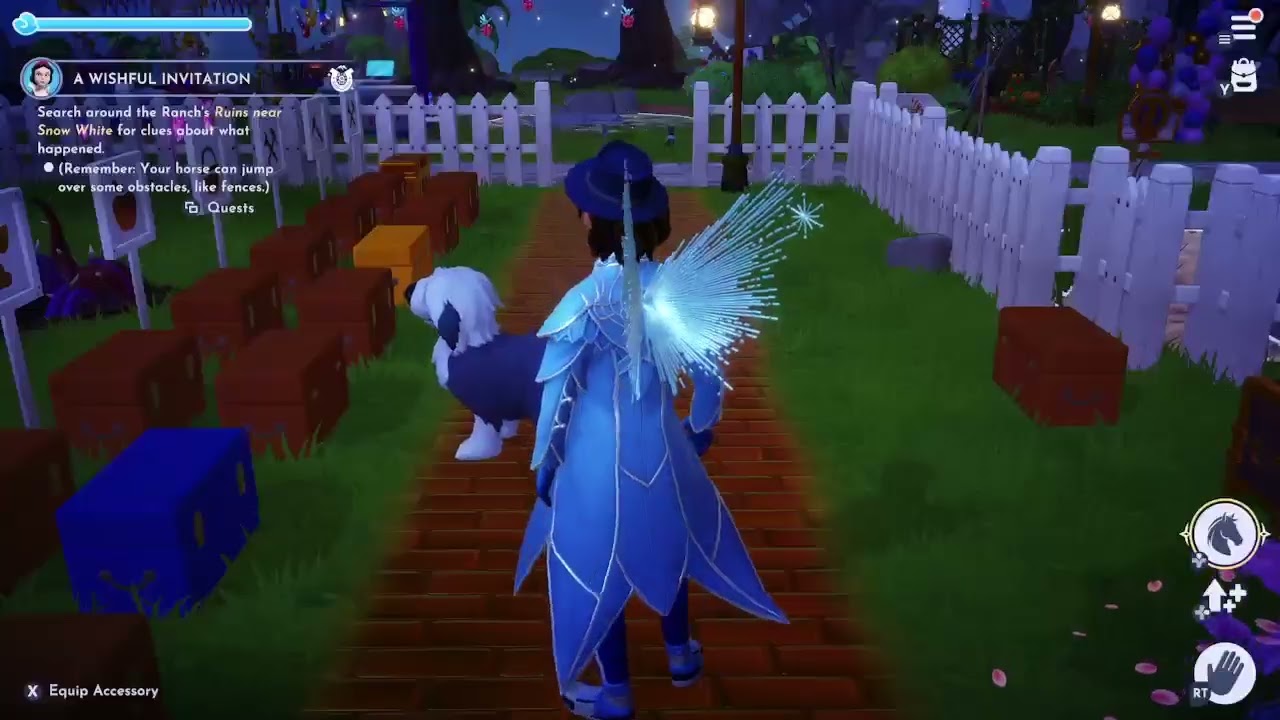 Disney's Dreamlight Valley Part 455 (Wishblossom Ranch) (Part 2) (Microphone) (Happy New Years Eve)