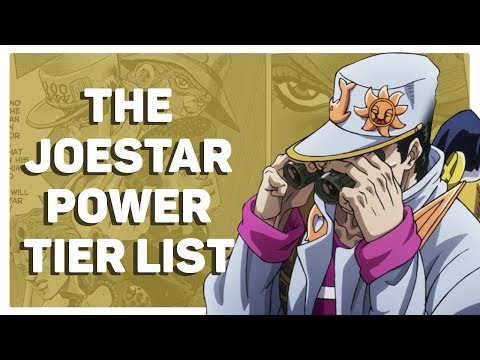 Who is the Strongest Joestar? | The JoJo Power Tier List