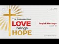 The resurrection love brings hope  ricky sarthou