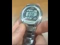 часы касио Casio, отключение будильника