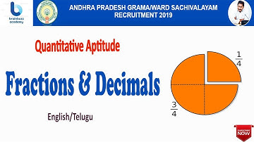 AP Grama Sachivalayam | Quantitative Aptitude | Fractions & Decimals | Telugu | BrainBuzz Academy