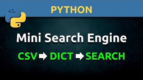 Build a Mini Search Engine in Python