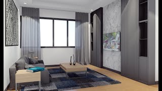 3 Room Corner HDB Flat Interior Design (882 Sqft)