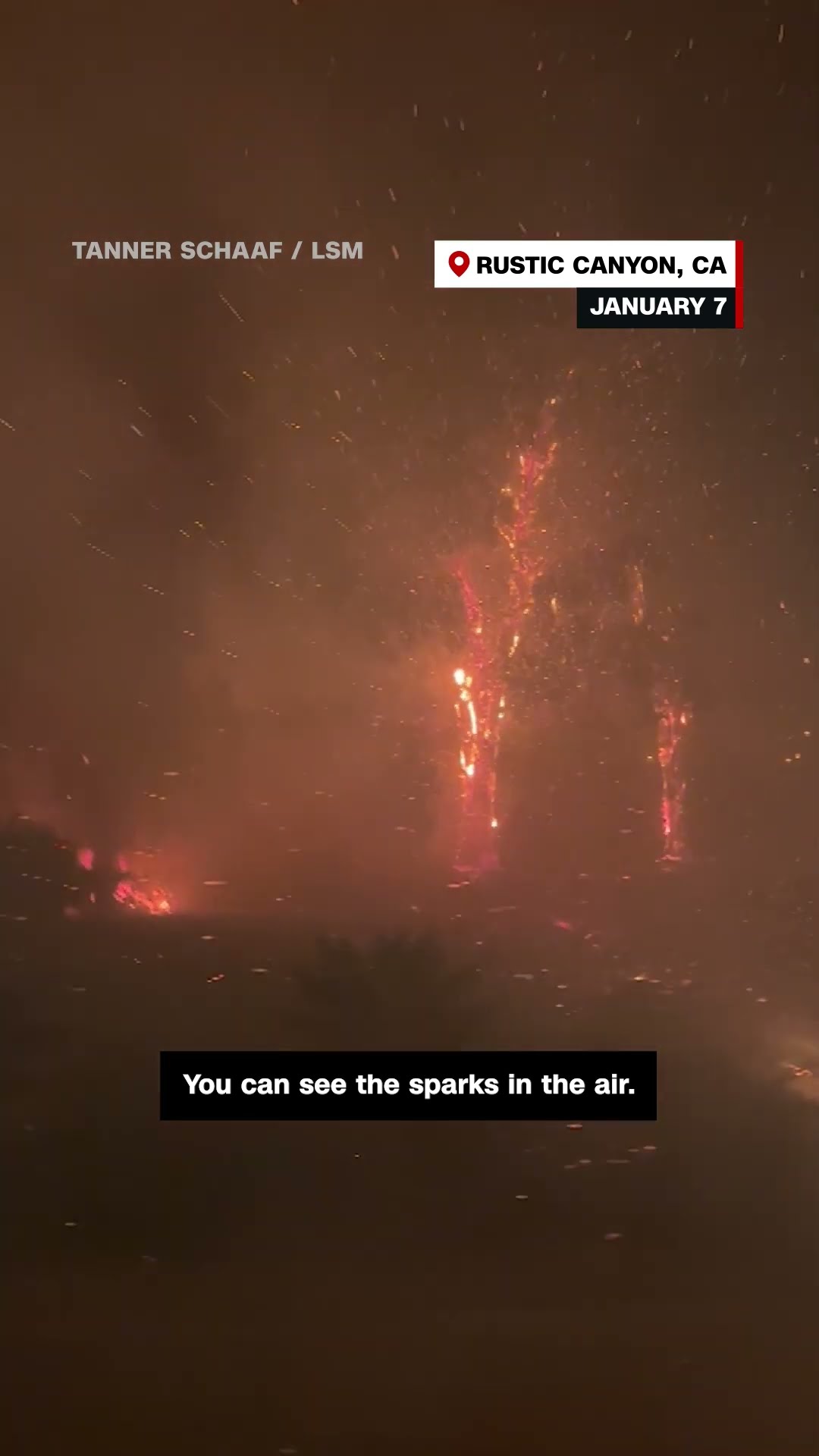 Friends evacuate home after trying to save it from wildfire
