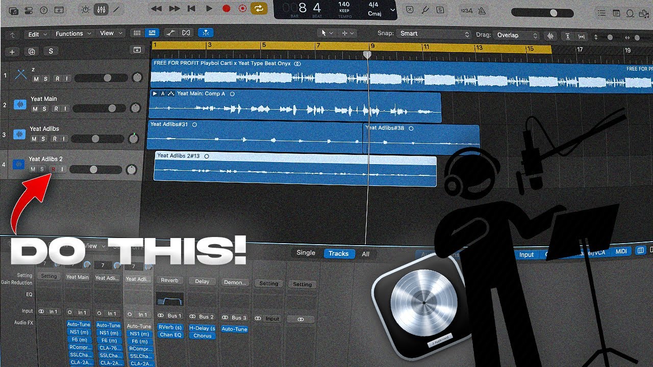 How to Record PRO Vocals in Logic Pro 2025! (BEST METHOD) - YouTube