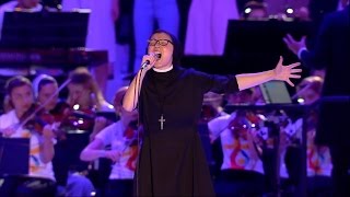 Video thumbnail of "Suor Cristina - Blessed be Your Name - Giornata Mondiale della Gioventù 2016"