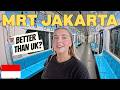 RIDING JAKARTA'S WORLD CLASS MRT 🇮🇩 Better Than The UK?