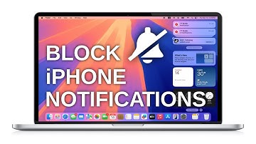 How to Turn OFF iPhone Mirroring Notifications from iPhone to Mac