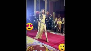 So Gorgeous Ms.zainab Harake Attending The Luxe Anniversary.