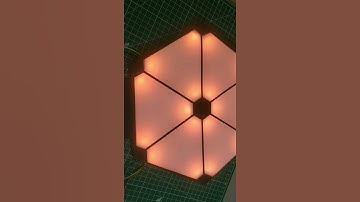 How to make Nanoleaf | WLED based | Create Own Animations!#shorts