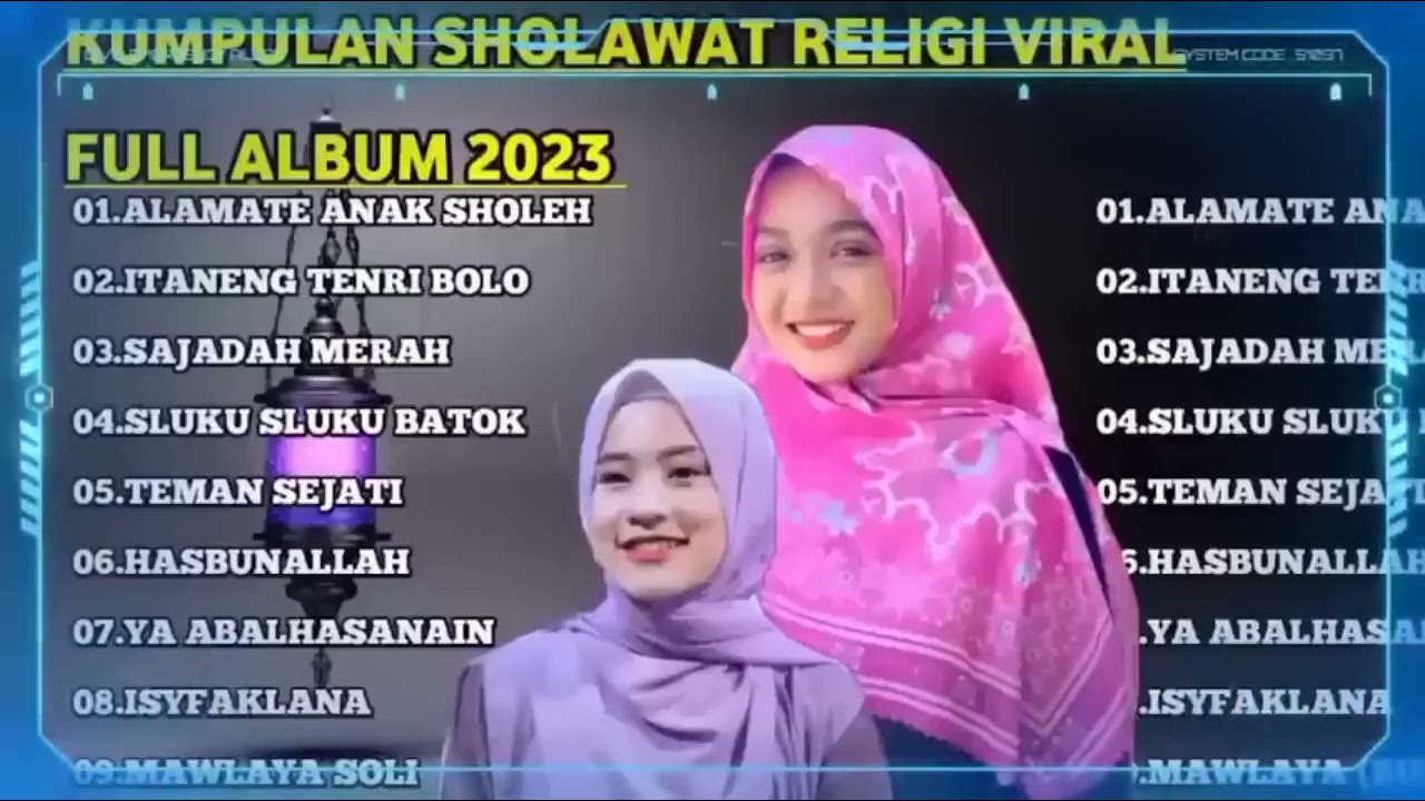 ALAMATE ANAK SHOLEH - SAJADAH MERAH - SHOLAWAT MODERN - NING UMI LAILA