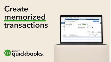 How to create memorized transactions in QuickBooks Desktop
