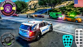 Police Car Chase in City Criminal Arrest Cops vs Criminal Fight city Police Cops👮🏻 🚨 Action Gameplay screenshot 1