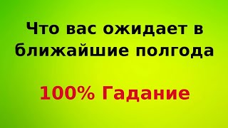 ❗️ Что случится в ближайшие полгода? | Гадание 100% ✅️