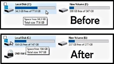 How to Extend C Drive in Windows Without data loss
