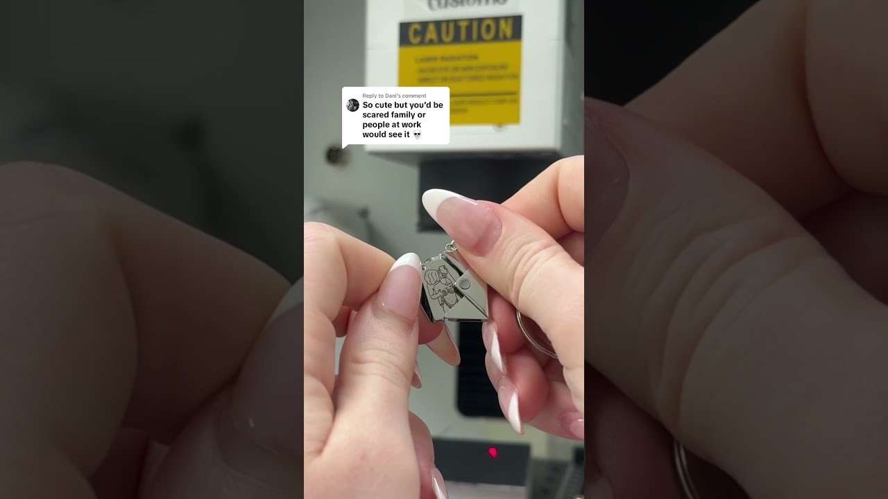 That’s exactly why we put out secret letter keychains. Comes in necklace form as well 🤭