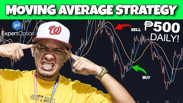 BEST Moving Average Strategy for trading with Expert Option #eobroker #expertoption