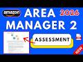 Amazon Area Manager 2 Test Preparation 2026 | Latest Amazon Questions & Answers For Assessment Test