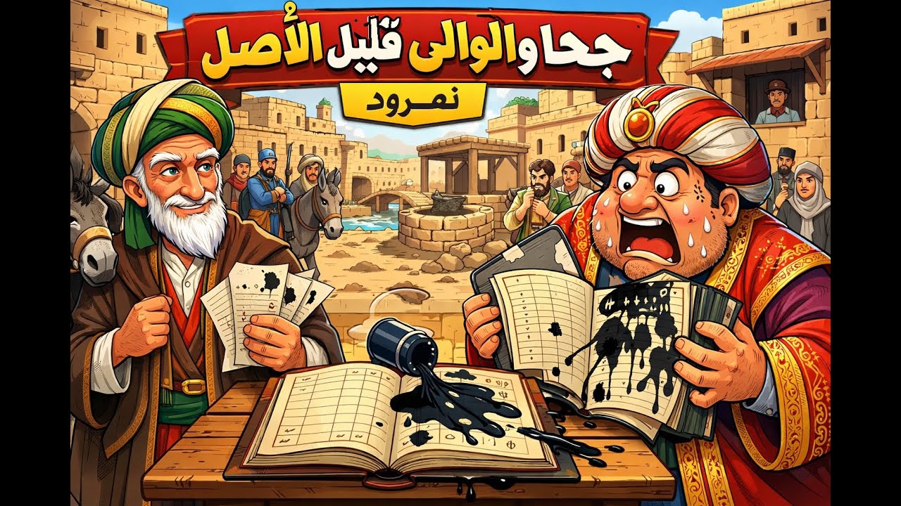 #قصة جحا والوالي قليل الأصل! وقصة الوالي حرامي البئر/حيله جحا ضد الوالي الأهطل/ذكاء القاضي ؟