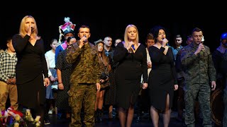 Muzyka, śpiew i niepodległość: Łomżyński Pułk Logistyczny wzniósł ducha narodowego