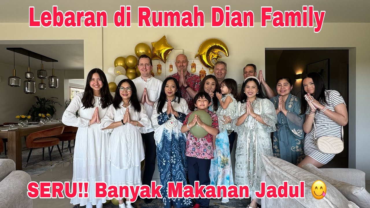 SERU! Kumpul Lebaran di Rumah ​⁠@Dian Bara Bersama  ​⁠@Andini Overfield dan Teman2 lagi 🥰