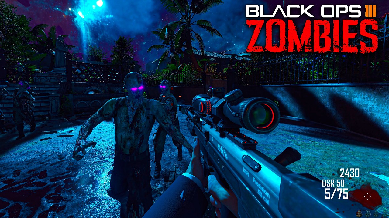 Srums Test BO3 Zombies: Slums Gameplay (Custom Map) - YouTube