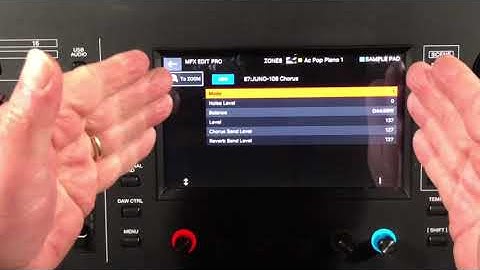 Roland Fantom: Exploring FX, Part One