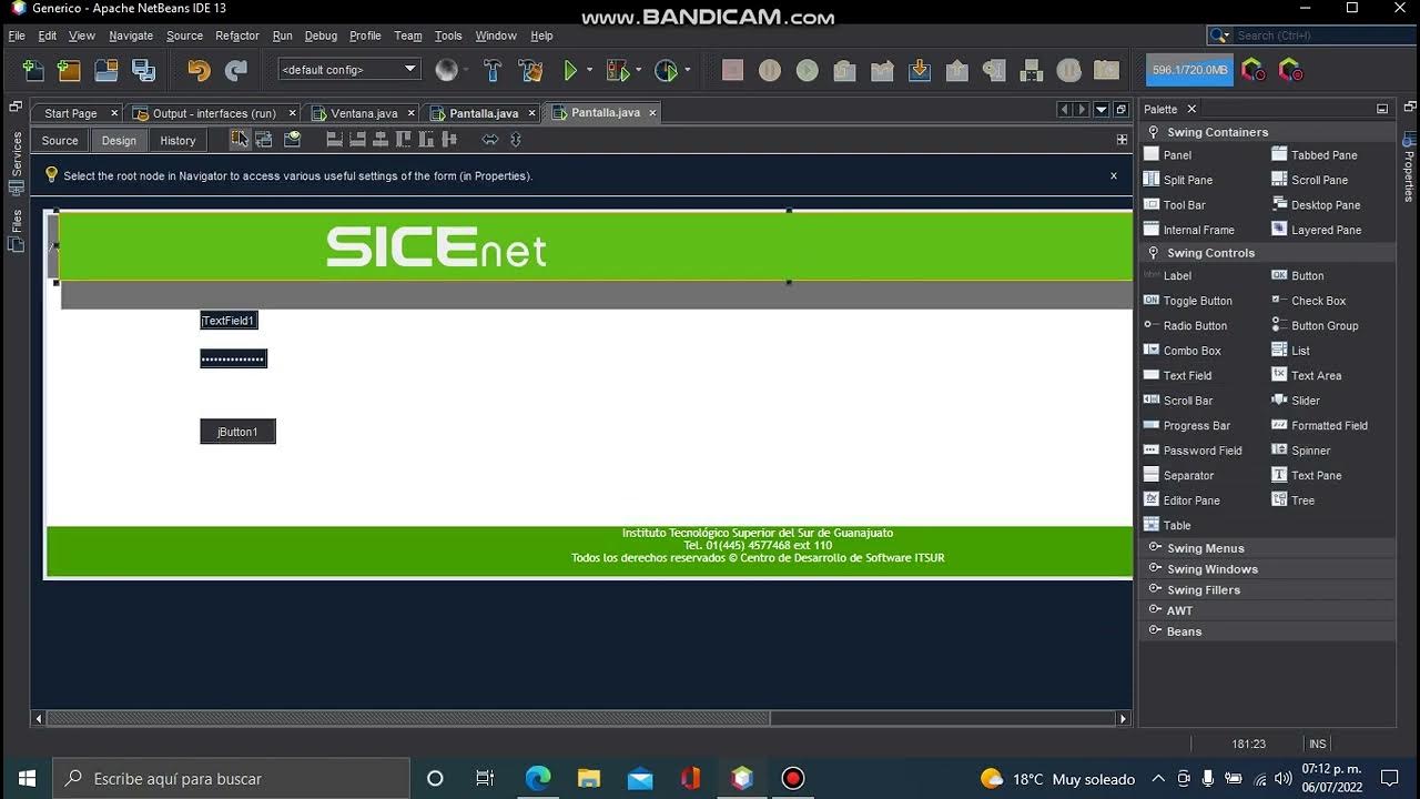Interfaces graficas en java YouTube