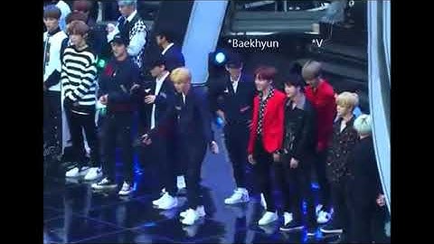 Vbaek Moments 17.11.01 Baekhyun (EXO) & V (BTS) moments at Pyeongchang