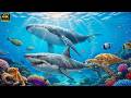 Ocean Wildlife 4K 🌊|Nature Animals Under The Ocean|Relaxing Music &amp; Serene Ocean Life #usa#geography