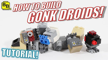 HOW TO BUILD LEGO STAR WARS GONK DROIDS!