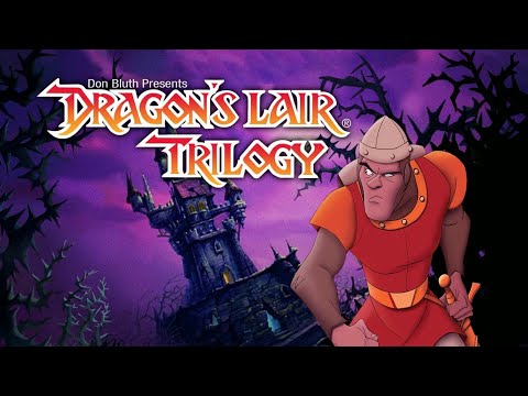 Видео: Dragon's Lair Trilogy | Полный мультфильм из трех игр