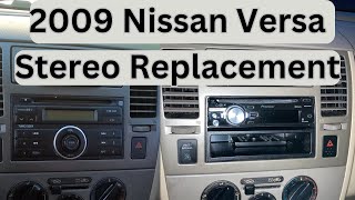 2007-2011 Nissan Versa Aftermarket Radio Install