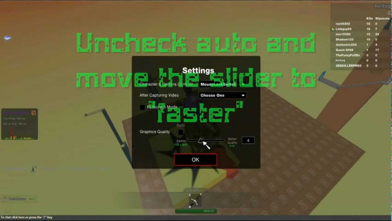 How To Reduce Lag In ROBLOX - YouTube