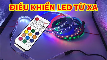 Bộ điều khiển led WS2812 từ xa Led Dream DC5-24V - Test sản phẩm cùng Điện Tử Nshop
