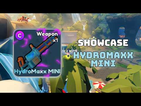 New Secret Weapon Showcase - HydroMaxx MINI Max Upgrade | Elemental Dungeons v15.5.0